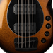 Ernie Ball Music Man Bongo HH 5-String Electric Bass Guitar - Harvest Orange - New