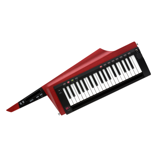 Korg RK-100S 2 37-Key Keytar - Translucent Red