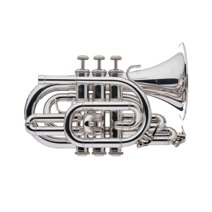 Schagerl PT-200S Academica Pocket Bb Trumpet - Silver Plated