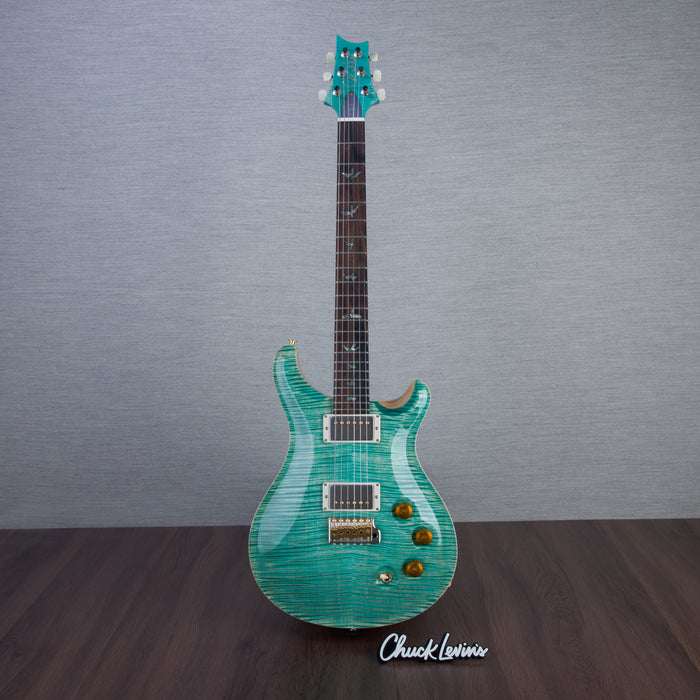 PRS Wood Library DGT Electric Guitar - Private Stock Bahamian Blue Finish - CHUCKSCLUSIVE - #240385597