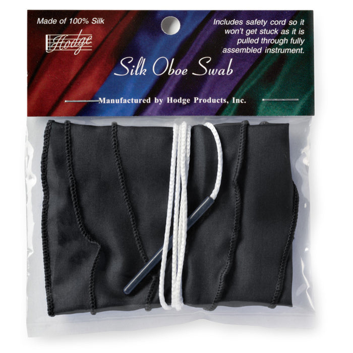 Hodge Silk Swab for Oboe - Black