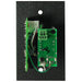 Whirlwind MIP2B Media Input Wallplate - Black