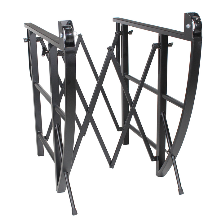 ProX X-EZTILT EZ-Tilt Lifting-Rolling Stand for Audio and Lighting Consoles