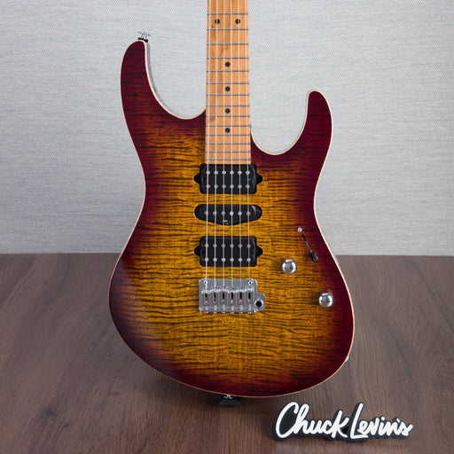 Suhr Modern Plus Electirc Guitar, Roasted Maple - Bengal Burst