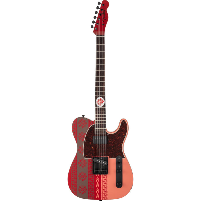 Fender Monster Hunter Rathalos Telecaster Electric Guitar - Rathalos Red - Preorder