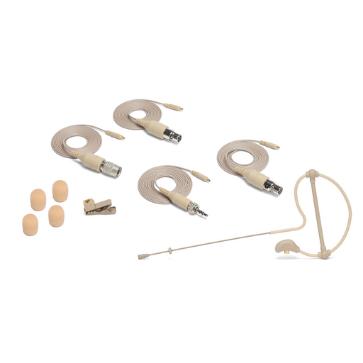 Samson SE50X Earset Microphone with Miniature Condenser Capsule - Tan - Mint, Open Box