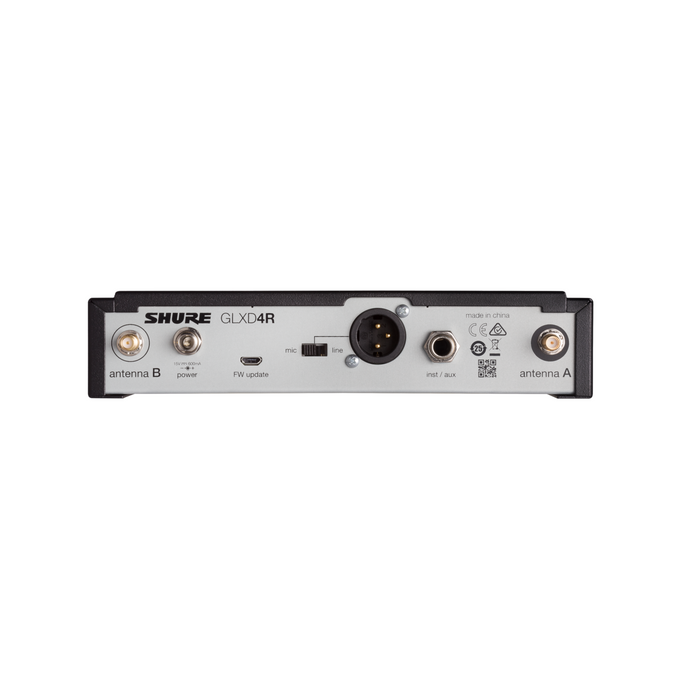 Shure GLXD4R+ Dual Band Wireless Rack Receiver