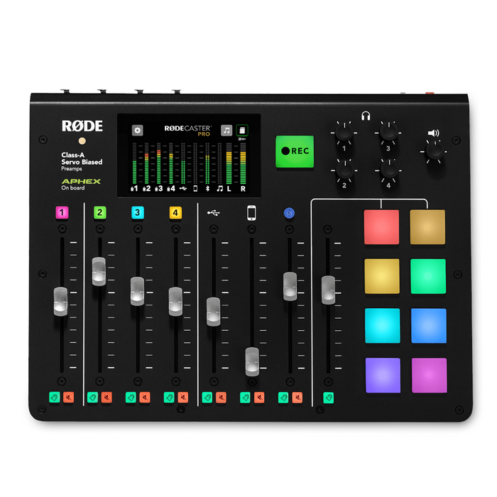 Rode RODECaster Pro Podcast Production Studio - New