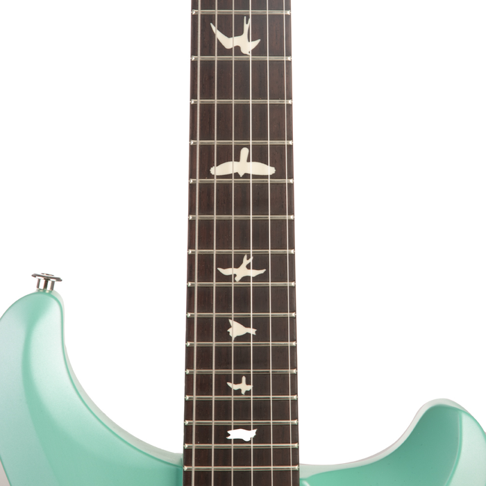 PRS S2 Custom 24 Electric Guitar - Satin Mint Metallic Custom Color - New