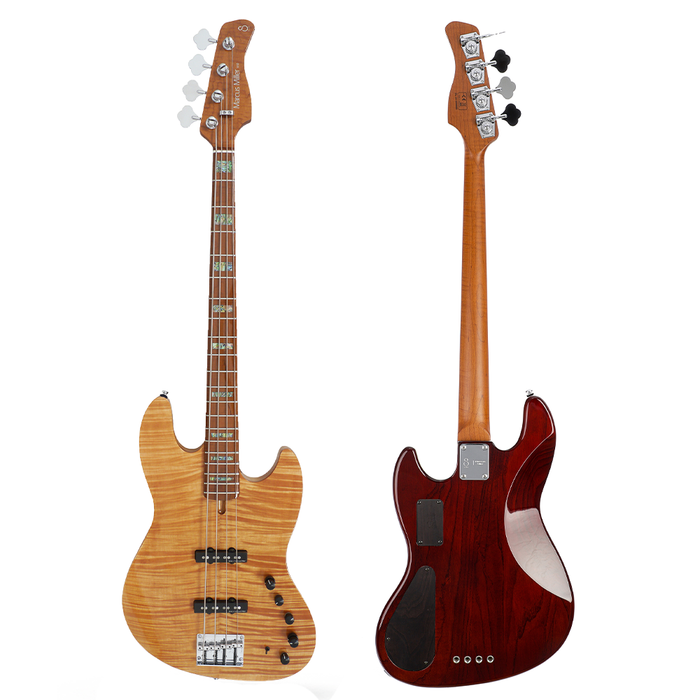 Sire Marcus Miller V10 Swamp Ash-4 Bass Guitar - Natural - Display Model - Display Model,Natural