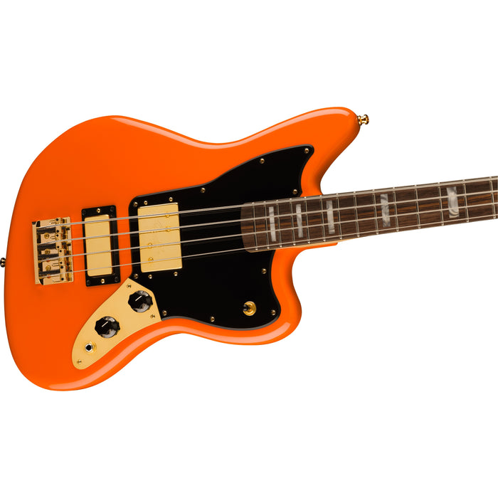 Fender Limited Edition Mike Kerr Signature Jaguar Electric Bass - Tiger's Blood Orange - New