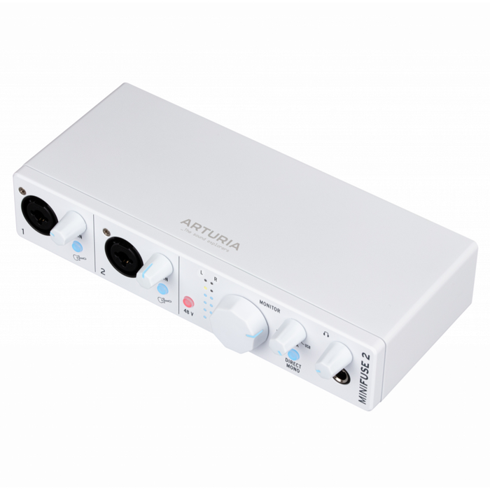 Arturia MiniFuse 2 Audio Interface - White