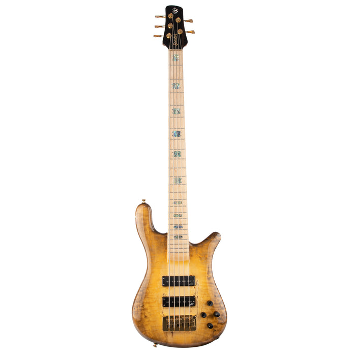 Spector USA Custom NS5 5-String Bass Guitar - Cinnamon Glow - CHUCKSCLUSIVE - #583