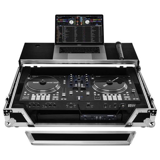 Odyssey Rane One Flight Case with 1U Rack Space and Glide Platform