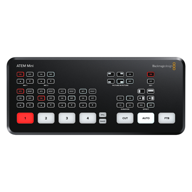 Blackmagic Design ATEM Mini Live Stream Switcher - New