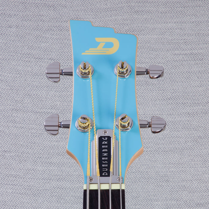 Duesenberg Kavalier Electric Bass Guitar - Narvil Blue - #242272