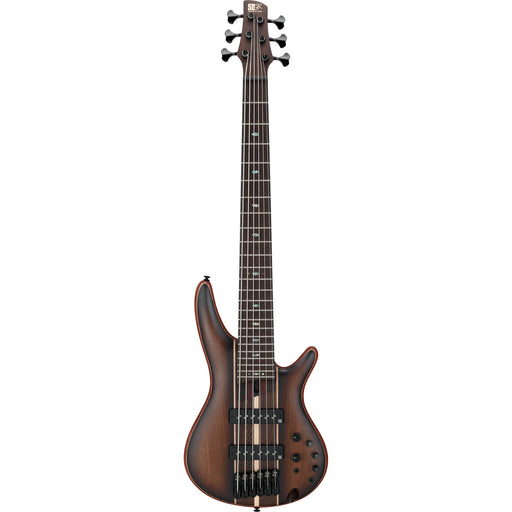 Ibanez SR Premium SR1356 6-String Bass Guitar - Dual Mocha Burst Flat - New