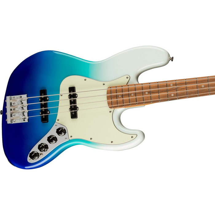 Fender Player Plus Jazz Bass Guitar - Belair Blue with Pau Ferro Fretboard - New