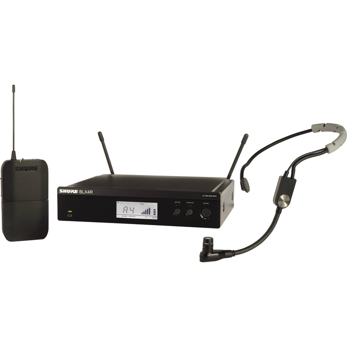 Shure BLX14R/SM35 Rack-Mount Headset Wireless System - H11 Band