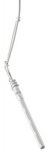 Audio-Technica U853AWU UniPoint Series UniLine Hanging Microphone (White) - Open Box - Discontinued