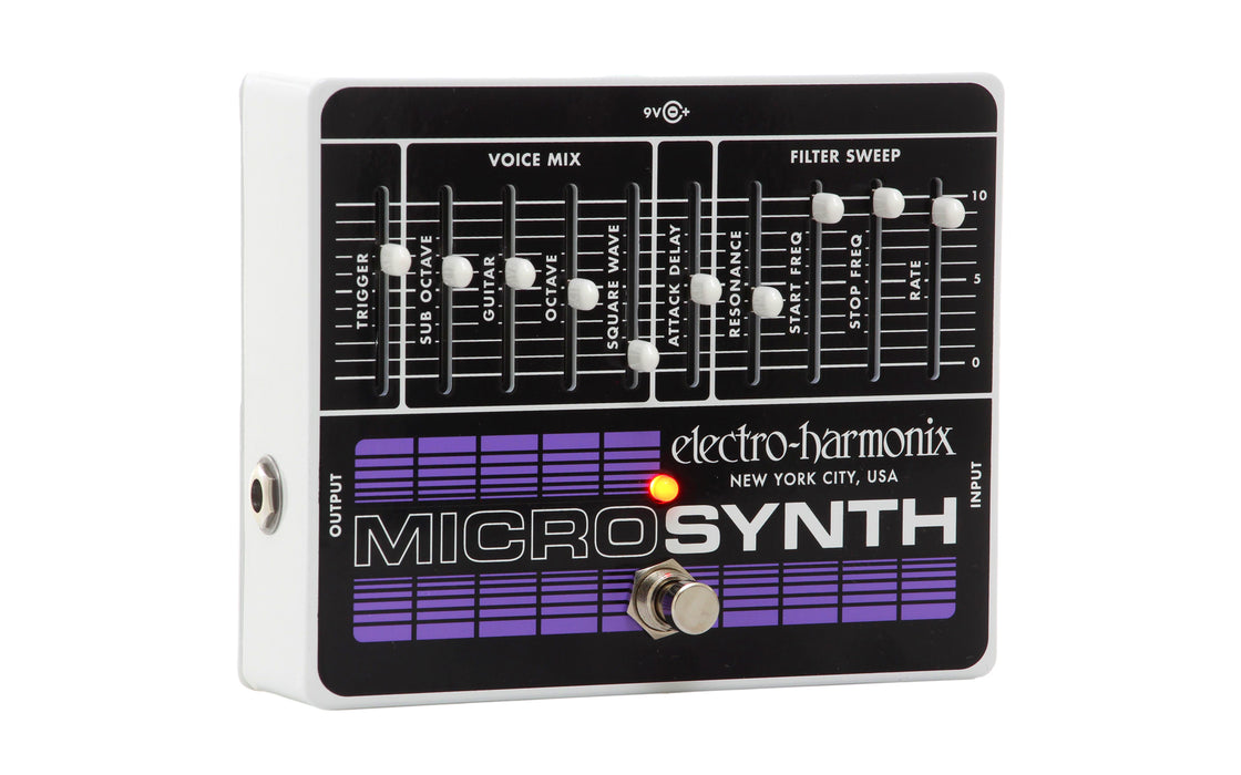 Electro-Harmonix Microsynth Analog Guitar Synthesizer Pedal