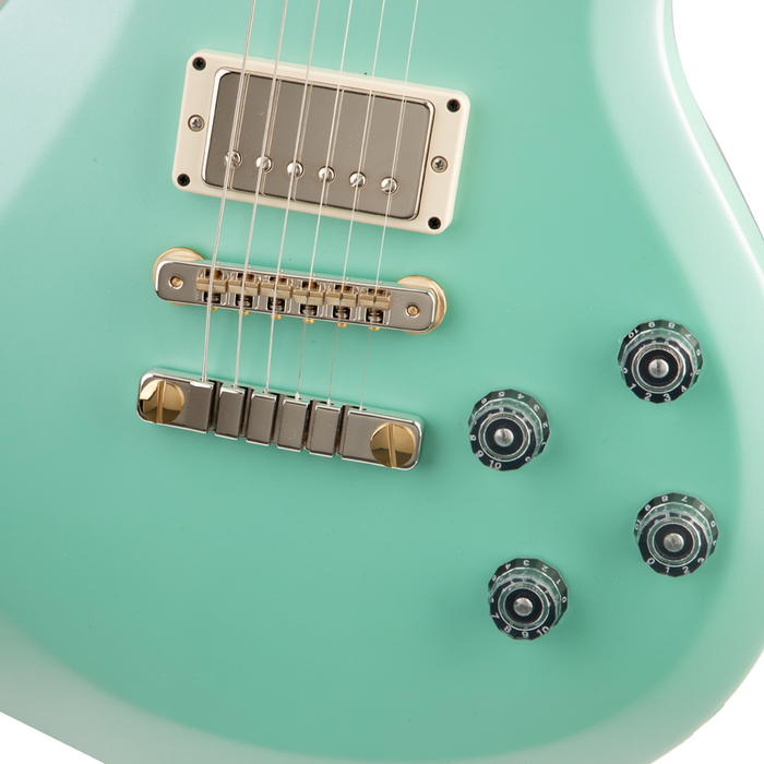 PRS S2 Singlecut McCarty 594 Electric Guitar - Satin Mint Metallic Custom Color - New