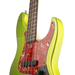 Brubaker JXB-4 Standard Bass Guitar, Green Metallic - Mint Open Box