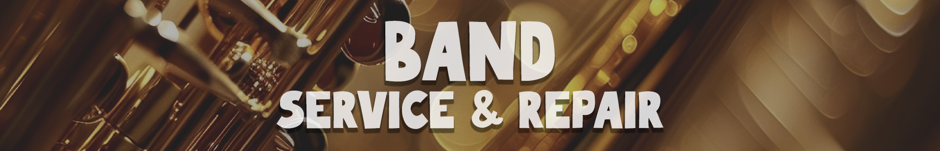 Band Service and repair landing page