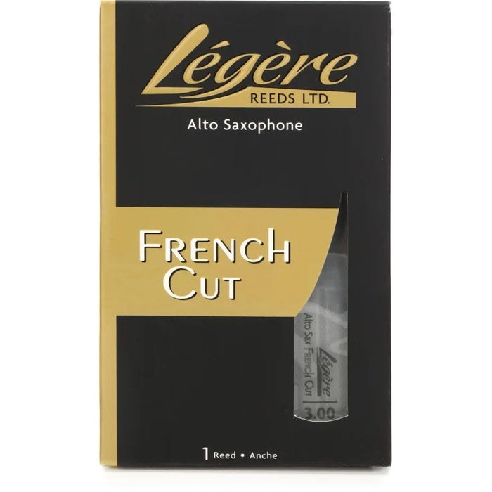 Legere LGASF-3.00 French Cut Alto Saxophone Reed - 3.00