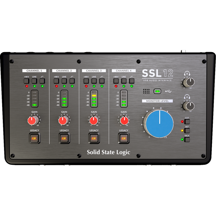 Solid State Logic SSL 12 Bus-Powered 12-Input USB Audio Interface