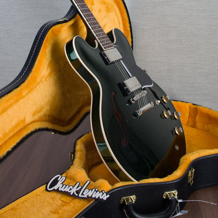 Gibson Custom Shop 1961 ES-335 Reissue Semi-Hollow Body Guitar - Brunswick Green Gloss - #131612