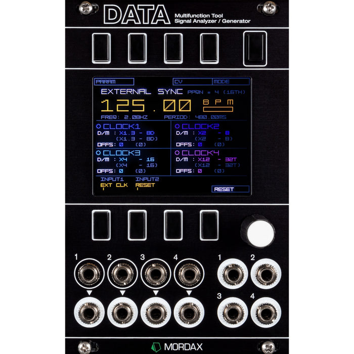 Mordax DATA Multifunction Utility Eurorack Module - Black - Mint, Open Box