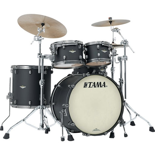 Tama Starclassic Maple 4-Piece Shell Pack with 22-Inch Kick - Flat Black