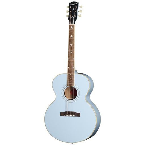 Epiphone J-180 LS Acoustic Electric Guitar - Frost Blue