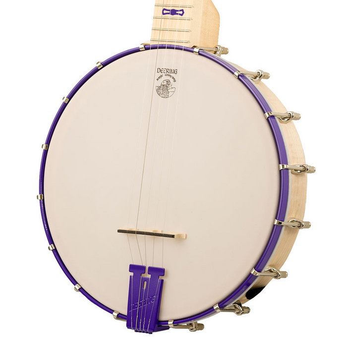 Deering Goodtime Jr Short Scale Banjo - Sinbad Purple