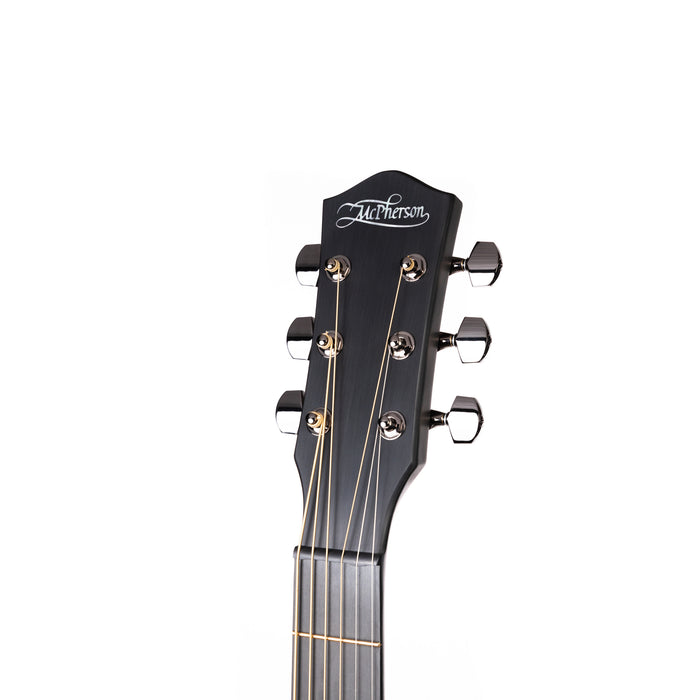 McPherson 2022 Sable Carbon Acoustic Guitar - Standard Top, Black Hardware - New