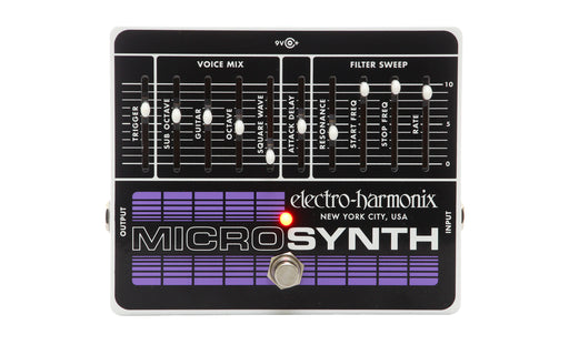 Electro-Harmonix Microsynth Analog Guitar Synthesizer Pedal