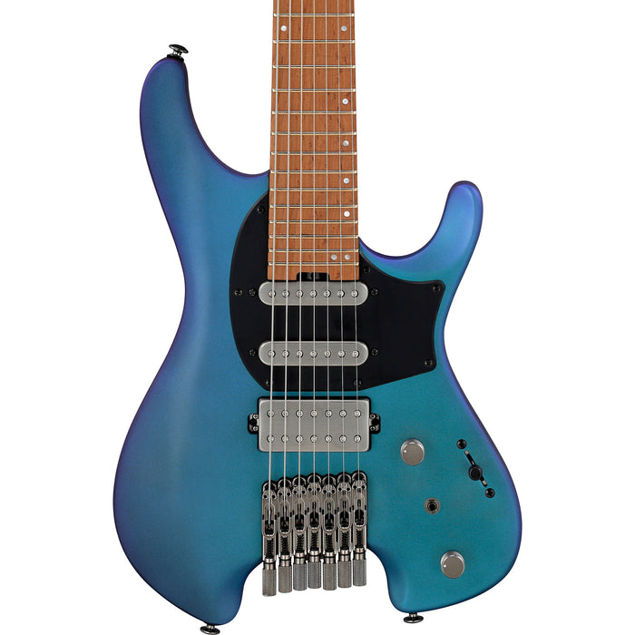 Ibanez Q Standard Q547 7-String Electric Guitar - Blue Chameleon Metallic Matte - New