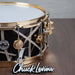 DW 6.5 x 14-Inch Collector's Series Pure Oak Snare Drum - Smoke Glass Contrail with Gold Hardware