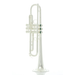 Schilke B1 Yellow Brass Bell Bb Trumpet - Silver Plated - Demo - New