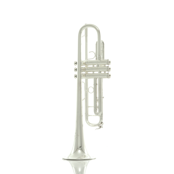 S.E. Shires TRB Model B Bb Trumpet - Silver Plated