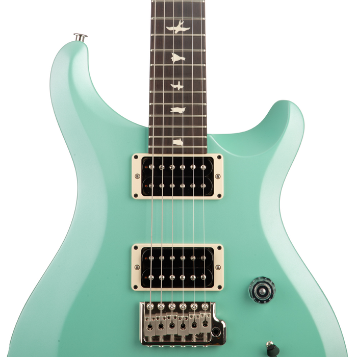 PRS S2 Custom 24 Electric Guitar - Satin Mint Metallic Custom Color - New