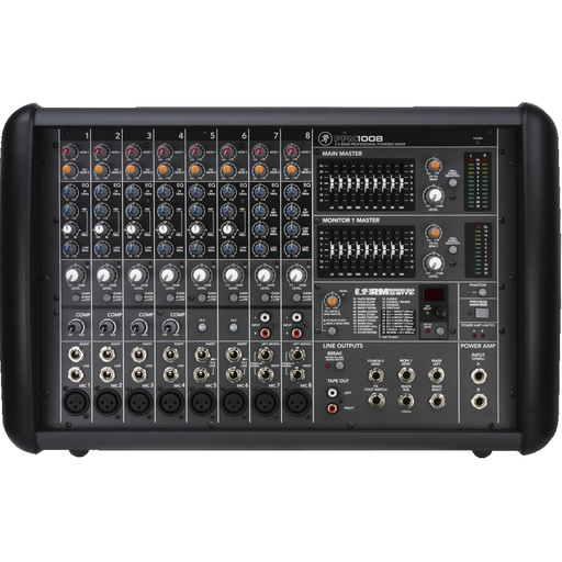 Mackie PPM1008 8 Channel 1600-Watt Powered Mixer - New