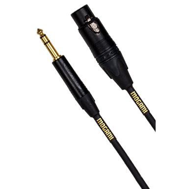 Mogami Gold Balanced 1/4-Inch TRS Male to XLR Female Patch Cable - 6-Foot