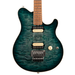 Music Man Quilt Maple Axis Electric Guitar - Yucatan Blue