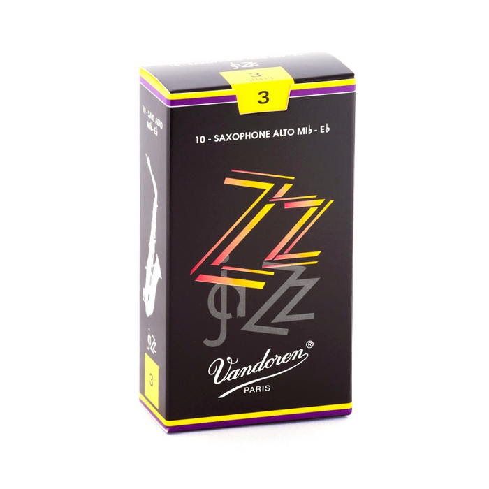 Vandoren SR41 ZZ Alto Sax Reed 10-Pack - New,3