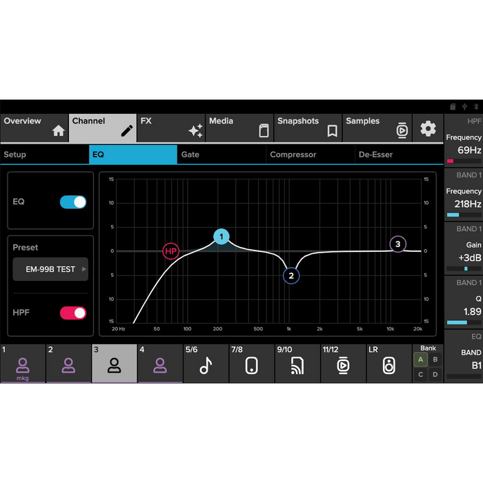 Mackie DLZ Creator XS Adaptive Digital Streaming Mixer