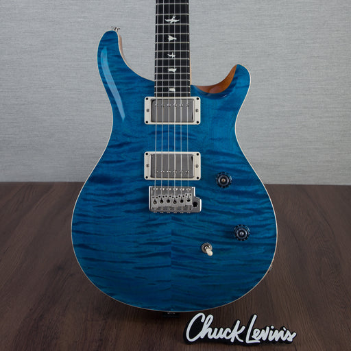 PRS CE24 Flame Maple Electric Guitar, Ebony Fingerboard - Blue Mateo - CHUCKSCLUSIVE - #230361510