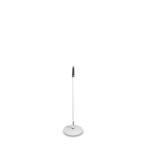 Gravity GMS23W Round Base Microphone Stand- White