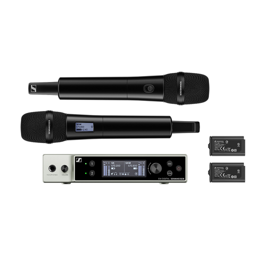 Sennheiser EW-DX 835-S SET Digital Wireless Dual Handheld Set - Q1-9 Band